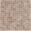 The Mosaic Factory Amsterdam carrelage mosaïque 32.2x32.2cm pour mur et sol intérieur et extérieur carré verre rose SW62140