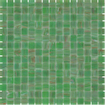 La Mosaic Factory Amsterdam carreau mosaïque - 32,2x32,2cm - carrelage mural et de sol - Carré - Verre Vert Clair brillant SW62143