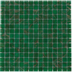 The Mosaic Factory Amsterdam mozaïektegel - 32.2x32.2cm - wand en vloertegel - Vierkant - Glas Medium Green glans SW62148