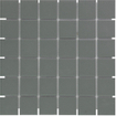 La Mosaic Factory London carreau mosaïque - 30,9x30,9cm - carrelage mural et de sol - Carré - Porcelaine Gris Foncé Mat SW62228