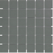 The Mosaic Factory London mozaïektegel - 30.9x30.9cm - wand en vloertegel - Vierkant - Porselein Dark Grey Mat SW62228