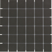 La Mosaic Factory London carreau mosaïque - 30,9x30,9cm - carrelage mural et de sol - Carré - Porcelaine Noir Mat SW62229