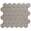 The Mosaic Factory London carrelage mosaïque 28.1x32.5cm pour sol intérieur et extérieur hexagonal céramique gris SW62252