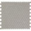 La Mosaic Factory London carreau mosaïque - 31,5x29,4cm - carrelage mural et de sol - Rond - Porcelaine Gris Mat SW62259