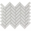 The Mosaic Factory Paris mozaïektegel - 24.7x31.8cm - wand en vloertegel - Rechthoek - Porselein White Mat SW62293