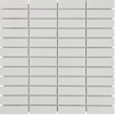 La Mosaic Factory Paris carreau mosaïque - 30x30cm - carrelage mural et de sol - Rectangulaire - Porcelaine Blanc Mat SW62301