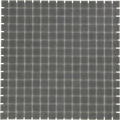 La Mosaic Factory Amsterdam carreau mosaïque - 32,2x32,2cm - carrelage mural et de sol - Carré - Verre Gris Mat