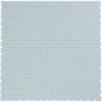 La Mosaic Factory Amsterdam carreau mosaïque - 32,2x32,2cm - carrelage mural et de sol - Carré - Verre Ultra Light Blue Mat