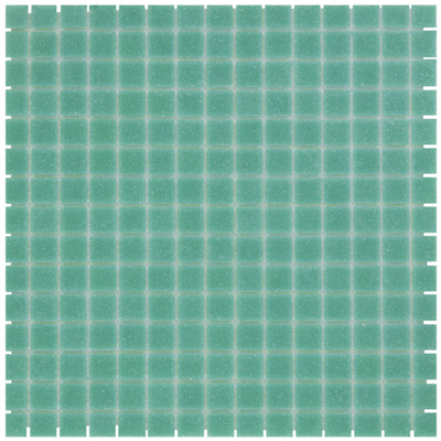 La Mosaic Factory Amsterdam carreau mosaïque - 32,2x32,2cm - carrelage mural et de sol - Carré - Verre Jade Vert Mat