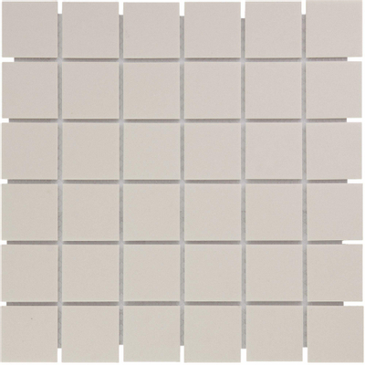 La Mosaic Factory London carreau mosaïque - 30,9x30,9cm - carrelage mural et de sol - Carré - Porcelaine Blanc Mat