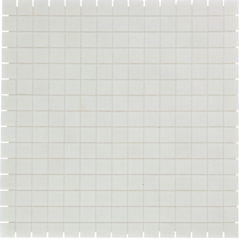 The Mosaic Factory Amsterdam mozaïektegel - 32x32cm - 4mm - vierkant - mat off wit SW62084