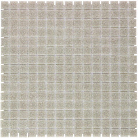 The Mosaic Factory Amsterdam mosaïque - 32x32cm - 4mm - carré - light grey mat (gris) SW62086