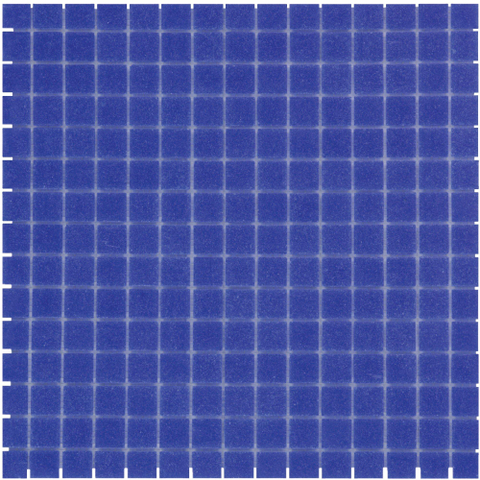 The Mosaic Factory Amsterdam mozaïektegel - 32x32cm - 4mm - vierkant - mat dark blue (blauw) SW62093
