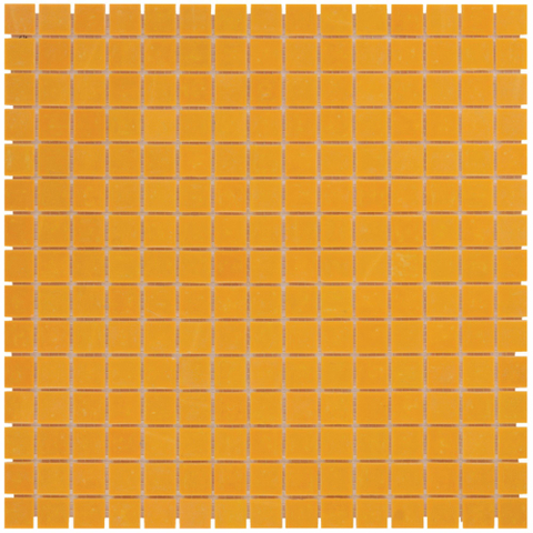 The Mosaic Factory Amsterdam mozaïektegel - 32x32cm - 4mm - vierkant - mat orange SW62115