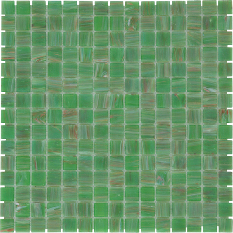 The Mosaic Factory Amsterdam mosaïque - 32x32cm - 4mm - carré - light green brillant (vert) SW62143