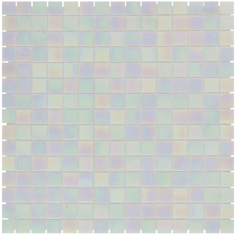 The Mosaic Factory Amsterdam mozaïektegel - 32x32cm - 4mm - vierkant - glans off wit SW62151