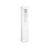 Van Heck Traditional Armoire colonne haute 220x40x40cm 2 portes droite Bois massif et quelques parties MDF blanc SW27755 Van Heck Traditional Armoire colonne haute 220x40x40cm 2 portes droite Bois massif et quelques parties MDF blanc SW27755