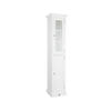 Van Heck Traditional Armoire colonne haute 220x40x40cm 2 portes guache Bois massif et quelques parties MDF blanc SW27754 Van Heck Traditional Armoire colonne haute 220x40x40cm 2 portes guache Bois massif et quelques parties MDF blanc SW27754