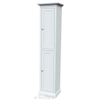 Van Heck Traditional Armoire colonne 40x220x40cm 2 portes bois massif et parties MDF blanc FT220KARCL-MP150 Van Heck Traditional Armoire colonne 40x220x40cm 2 portes bois massif et parties MDF blanc FT220KARCL-MP150