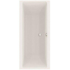 Go by Van Marcke Helsinki baignoire encastrée duo 180x80x46.5cm incl pieds Acrylique Blanc Mat SW641897
