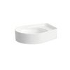 Laufen Val waskom met kraanplateau 50x40cm met 1 kraangat met overloop wit SW47013 Laufen Val waskom met kraanplateau 50x40cm met 1 kraangat met overloop wit SW47013
