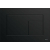Tece TECEvelvet Plaque de commande WC à double chasse couleur Nero Ingo noir SW856986