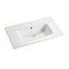 Nemo Go meubelwastafel 60x45x1.7cm 1 geïntegreerde wasbak 1 kraangat Porselein wit glans SW418014 Nemo Go meubelwastafel 60x45x1.7cm 1 geïntegreerde wasbak 1 kraangat Porselein wit glans SW418014