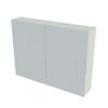 Nemo Start Stella spiegelkast B800 x H600 x D163 mm 2 deuren met stopcontact met schakelaar kleur wit SW282037 Nemo Start Stella spiegelkast B800 x H600 x D163 mm 2 deuren met stopcontact met schakelaar kleur wit SW282037