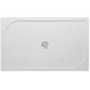 GO by Van Marcke Argon receveur de douche en polybéton gelcoat 1400x900x30 mm, rectangulaire, évacuation 90 mm, sans pieds, blanc SW288877