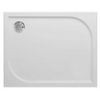 GO by Van Marcke Argon receveur de douche polybéton gelcoat 100x80x3cm rectangulaire évacuation D90mm sans jeu de pieds blanc SW288867