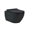 GO by Van Marcke WC suspendu – profondeur 53 cm – avec abattant softclose – noir mat SW1009740