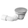 Nemo Go Bonde de douche 90mm avec finition pour tuyau de vidage 40 50mm Chrome SW285653 Nemo Go Bonde de douche 90mm avec finition pour tuyau de vidage 40 50mm Chrome SW285653