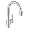 GROHE Parkfield Mitigeur de cuisine - bec pivotant/extractible - 2 types de jet - chrome SW106003