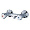 Zucchetti Urbanis Tweegreepsmengkraan voor douche met 3/4 aansluiting voor doucheslang zonder garnituur chroom SW70293 Zucchetti Urbanis Tweegreepsmengkraan voor douche met 3/4 aansluiting voor doucheslang zonder garnituur chroom SW70293