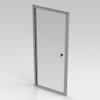 Nemo Start draaideur 90x190cm helder veiligheidsglas 5 mm profielen alu SW286756 Nemo Start draaideur 90x190cm helder veiligheidsglas 5 mm profielen alu SW286756