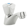 Nemo Start Riga toiletkraan - met lange bek - eengats - vaste gegoten uitloop - chroom SW287473