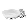 Zucchetti Delfi Porte savon chrome et céramique SW70646 Zucchetti Delfi Porte savon chrome et céramique SW70646