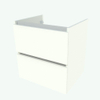 Nemo Start Tempus onderbouwkast B600 x D495 x H650 mm 2 laden zonder sifonuitsnijding greeploos kleur wit SW287716 Nemo Start Tempus onderbouwkast B600 x D495 x H650 mm 2 laden zonder sifonuitsnijding greeploos kleur wit SW287716