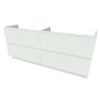 Nemo Spring Fortitudo Tre onderbouwkast B2000 x H880 x D495 mm 4 laden Geintegreerde greep kleur raw concrete beton look SW286492 Nemo Spring Fortitudo Tre onderbouwkast B2000 x H880 x D495 mm 4 laden Geintegreerde greep kleur raw concrete beton look SW286492