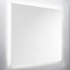 Nemo Spring Destra spiegel - recht - met plexi - 80 x 60cm - gezandstraald - antidamp - 80x60cm rechthoek - LED SW418087