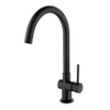 GO par Van Marcke robinet de cuisine - 34,8 cm - lavabo pour meuble - mélangeur - pivotant - laiton noir mat SW811117
