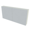 Nemo Start Stella spiegelkast B1200 x H600 x D163 mm 2 deuren met stopcontact met schakelaar kleur wit SW282038 Nemo Start Stella spiegelkast B1200 x H600 x D163 mm 2 deuren met stopcontact met schakelaar kleur wit SW282038