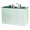 Nemo Start Comfort meuble sous lavabo 2 portes 100x60 cm blanc avec dos rabattable avec clips pour un accès facile aux canalisations préassemblé SW289571 Nemo Start Comfort meuble sous lavabo 2 portes 100x60 cm blanc avec dos rabattable avec clips pour un accès facile aux canalisations préassemblé SW289571