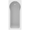Nemo Start Combi douchebad - 170x75x44cm - mono - afvoer D52 - met potenstel - wit acryl SW294677