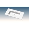 Nemo Go Paco meubelwastafel 90x45x1.5cm 1 geïntegreerde wasbak 1 kraangat kunstmarmer wit glans SW443844 Nemo Go Paco meubelwastafel 90x45x1.5cm 1 geïntegreerde wasbak 1 kraangat kunstmarmer wit glans SW443844