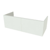 Nemo Start Stella onderbouwkast - 120x40x49.5cm - 2 deuren - greeploos - wit SW282046