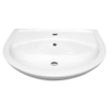 Nemo Start lavabo - 60x46.5cm - 1 trou de robinet - avec trop-plein - porcelaine blanc SW285903