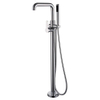 Nemo Spring Lana robinet de baignoire mélangeur sur pied avec ensemble de douche chrome SW287727