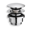 Nemo Skill Up&Down wastafelplug - afsluitbaar - verchroomde messing - hoogte: 5-55mm - met schroef SW293576