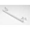 Nemo Spring verstelbare Handdoekdrager - 600mm - verticale paneelradiator - geprofileerd voorpaneel vlakke voorplaat - wit (RAL 9016) SW283579